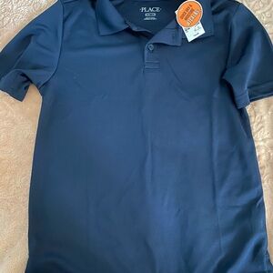The Children's Place Blue Polo Shirt Classic Design